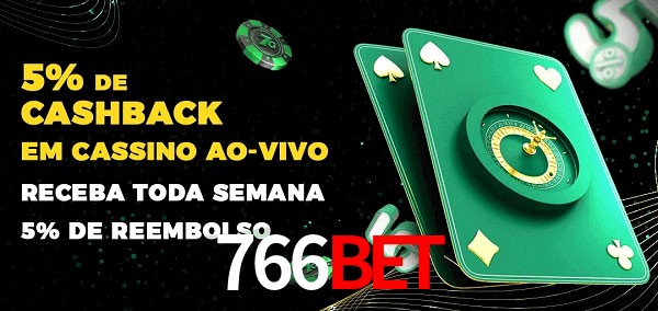 Promoções do cassino ao Vivo 766BET